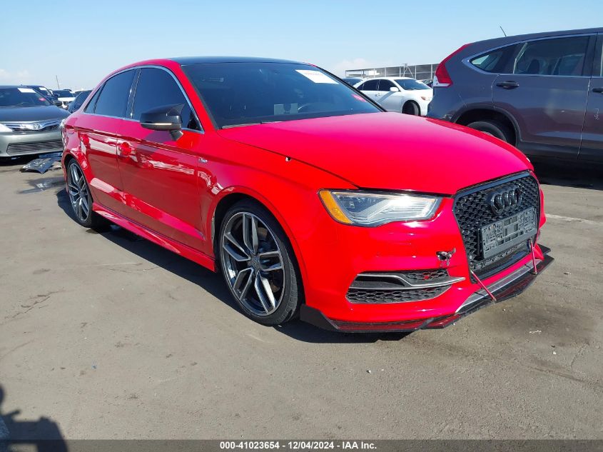 2015 Audi S3 2.0T Premium Plus VIN: WAUFFGFF1F1043792 Lot: 41023654