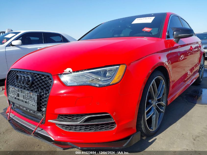 2015 Audi S3 2.0T Premium Plus VIN: WAUFFGFF1F1043792 Lot: 41023654