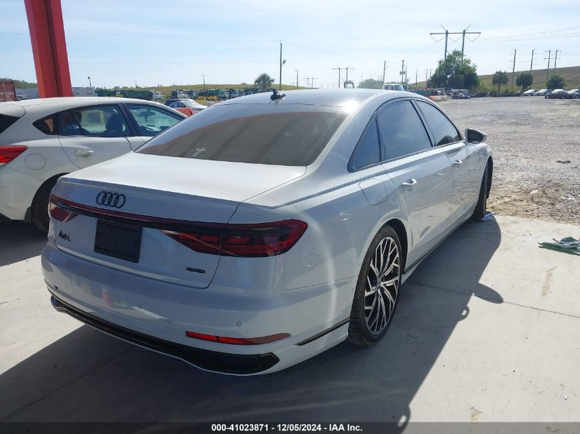 2023 Audi A8 L 55 Tfsi Quattro Tiptronic VIN: WAULDAF88PN003324 Lot: 41023871