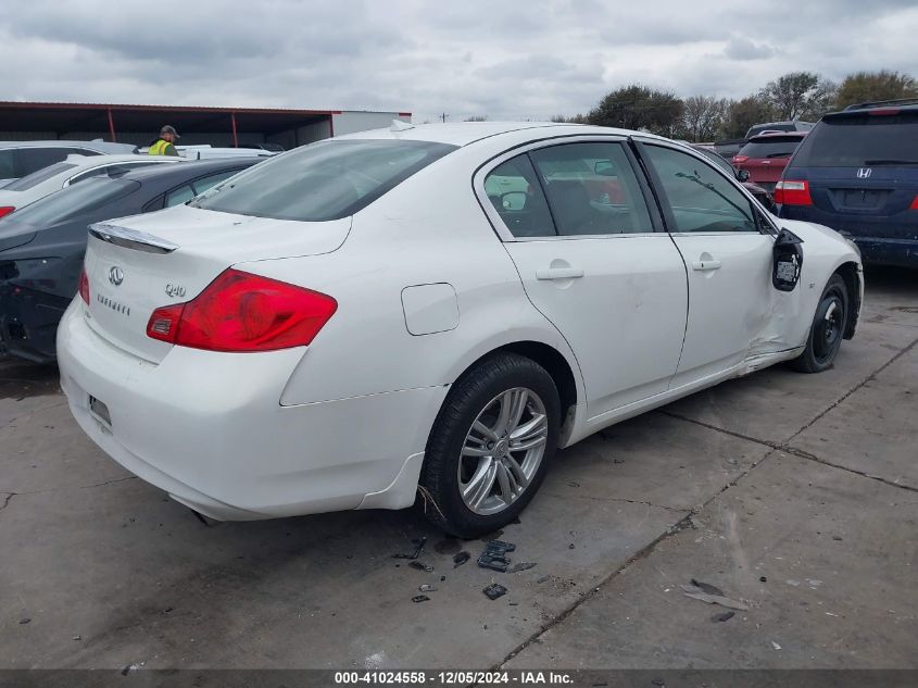 2015 Infiniti Q40 VIN: JN1CV6AR5FM521380 Lot: 41024558