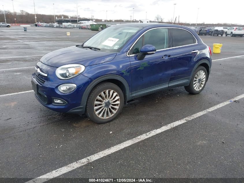 2016 Fiat 500X Lounge VIN: ZFBCFYDT0GP515650 Lot: 41024671