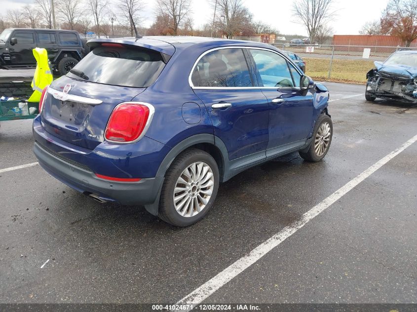 2016 Fiat 500X Lounge VIN: ZFBCFYDT0GP515650 Lot: 41024671