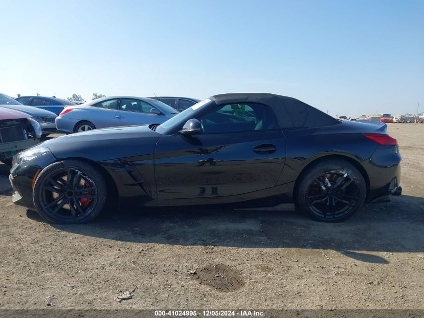 2022 BMW Z4 M40I VIN: WBAHF9C08NWX38258 Lot: 41024995