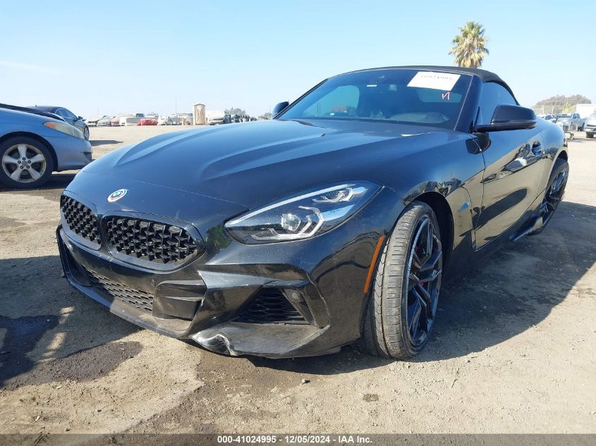 2022 BMW Z4 M40I VIN: WBAHF9C08NWX38258 Lot: 41024995