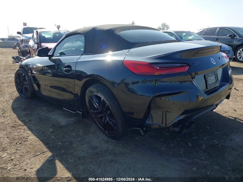 2022 BMW Z4 M40I VIN: WBAHF9C08NWX38258 Lot: 41024995