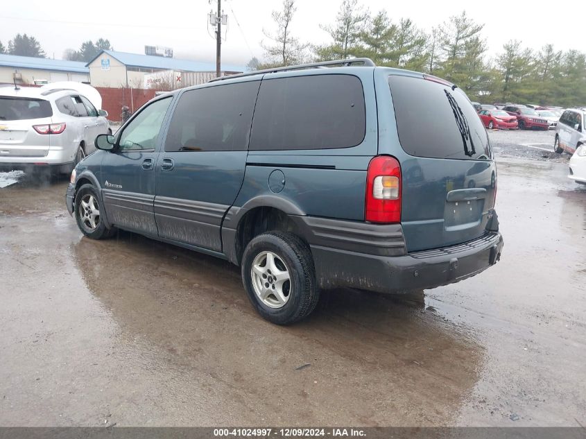 2004 Pontiac Montana M16 W/1Sa Pkg. VIN: 1GMDX03E44D141832 Lot: 41024997