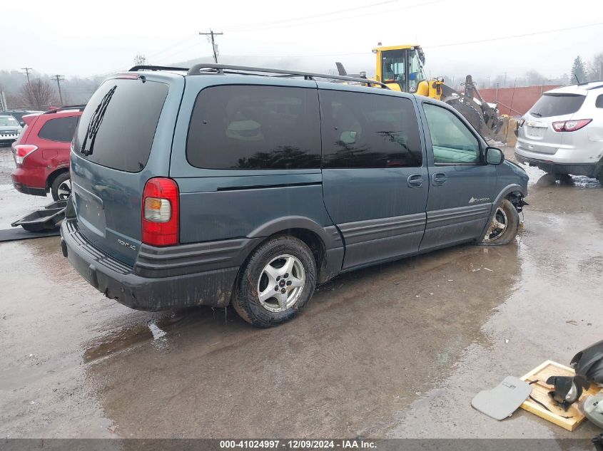 2004 Pontiac Montana M16 W/1Sa Pkg. VIN: 1GMDX03E44D141832 Lot: 41024997