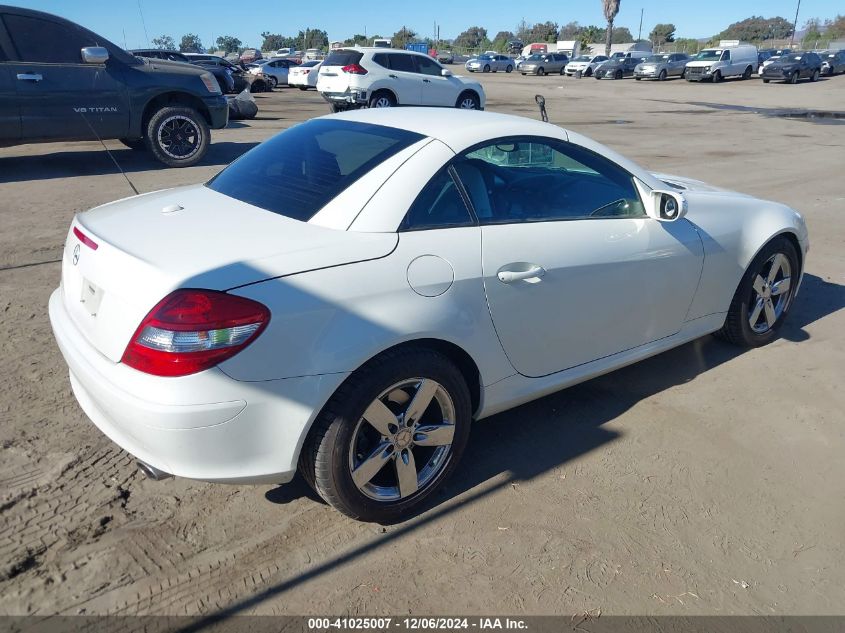 2008 Mercedes-Benz Slk 280 VIN: WDBWK54F38F182851 Lot: 41025007