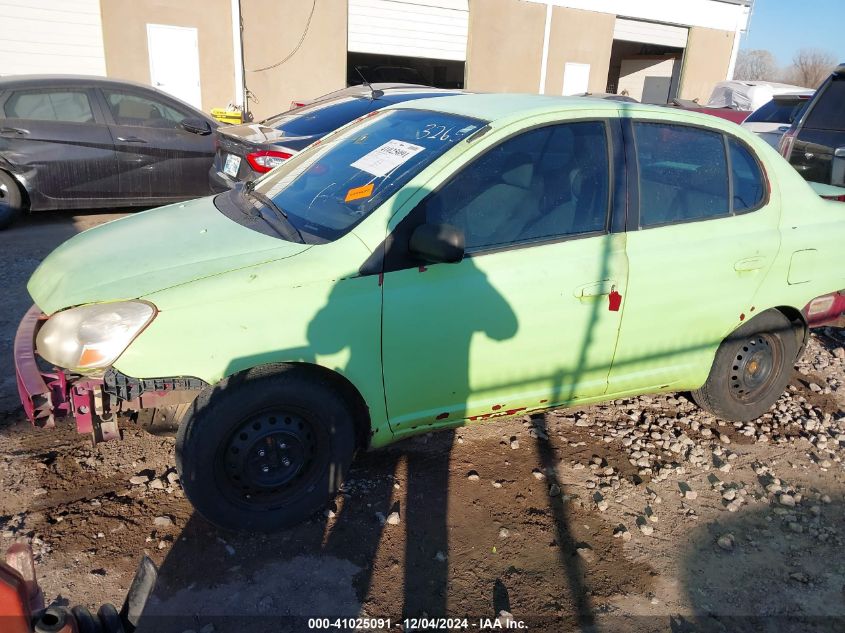 2003 Toyota Echo VIN: JTDBT123X30283265 Lot: 41025091