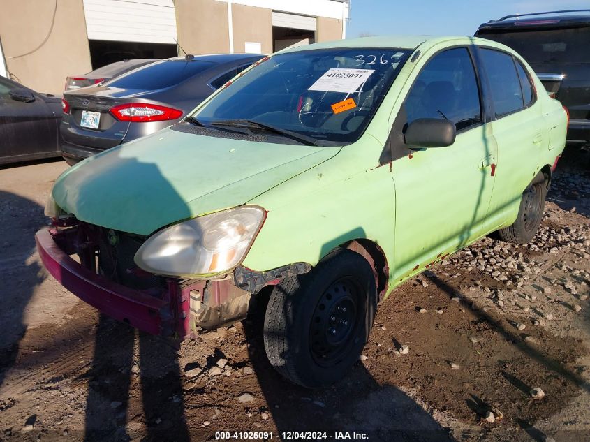 2003 Toyota Echo VIN: JTDBT123X30283265 Lot: 41025091