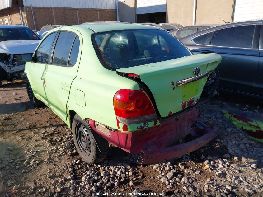 2003 Toyota Echo VIN: JTDBT123X30283265 Lot: 41025091