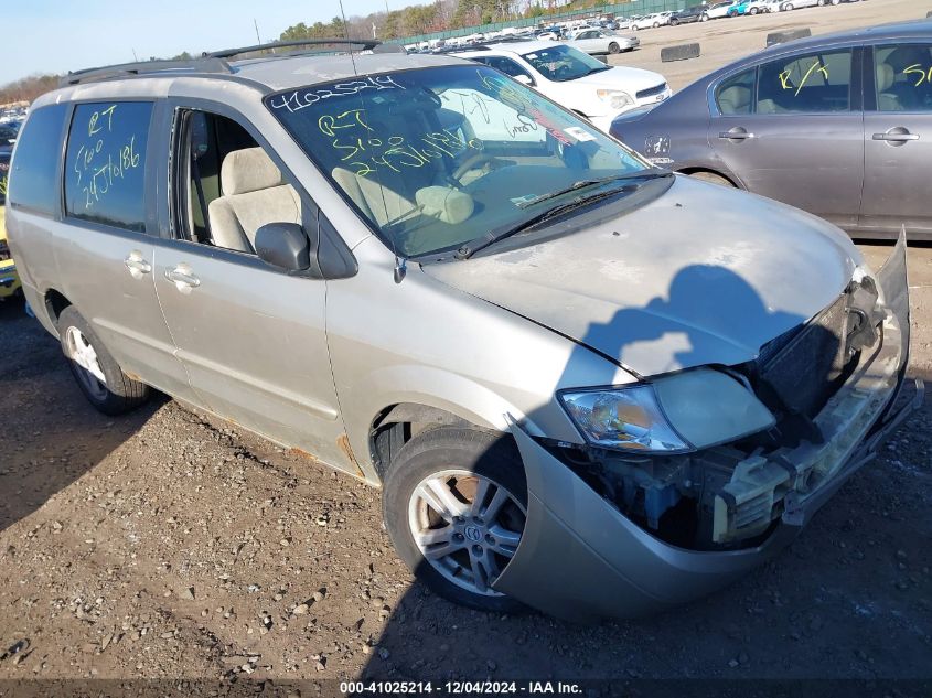 2003 Mazda Mpv Es/Lx/Lx-Sv VIN: JM3LW28A430370349 Lot: 41025214