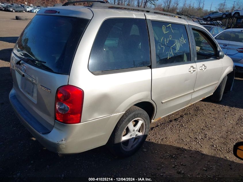 2003 Mazda Mpv Es/Lx/Lx-Sv VIN: JM3LW28A430370349 Lot: 41025214