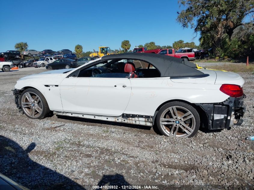 2014 BMW 650I VIN: WBAYP9C5XED169384 Lot: 41025932