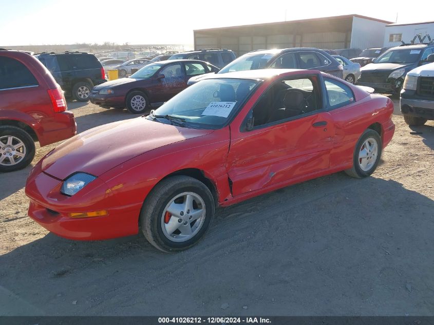 1998 Pontiac Sunfire Se VIN: 1G2JB1241W7527585 Lot: 41026212