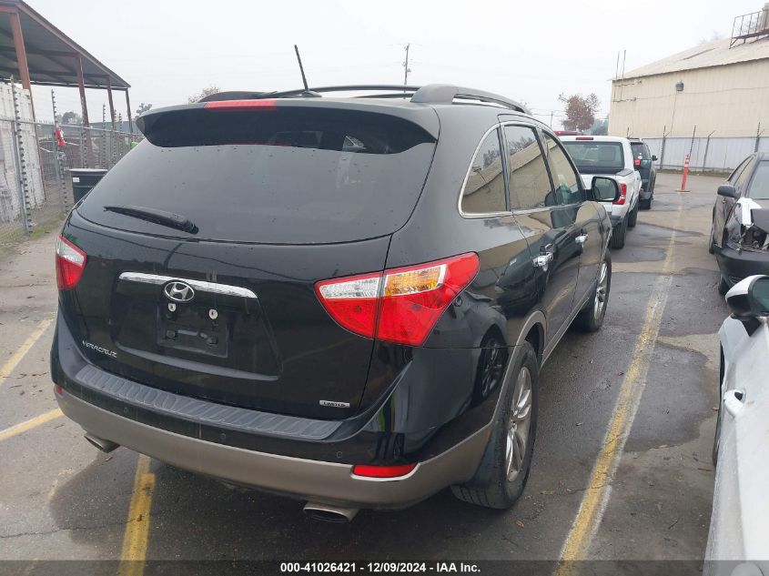 2012 Hyundai Veracruz Gls/Limited VIN: KM8NU4CC8CU185866 Lot: 41026421