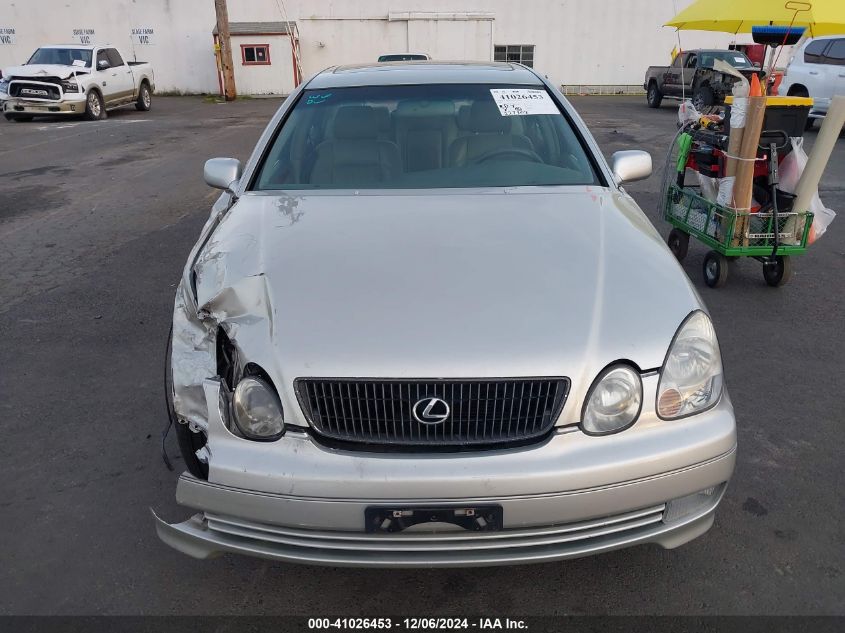 2000 Lexus Gs 300 VIN: JT8BD68S4Y0096800 Lot: 41026453