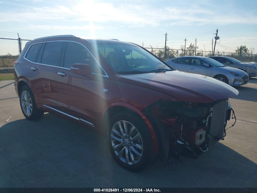 2023 Cadillac Xt6 Premium Luxury VIN: 1GYKPCRS7PZ180507 Lot: 41026491