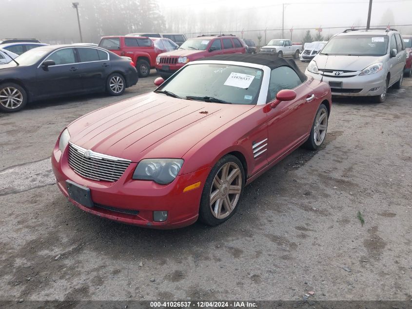 2005 Chrysler Crossfire Limited VIN: 1C3AN65L55X057227 Lot: 41026537