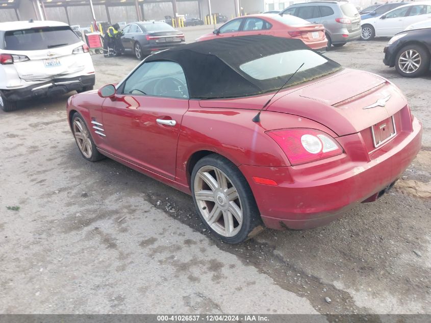 2005 Chrysler Crossfire Limited VIN: 1C3AN65L55X057227 Lot: 41026537