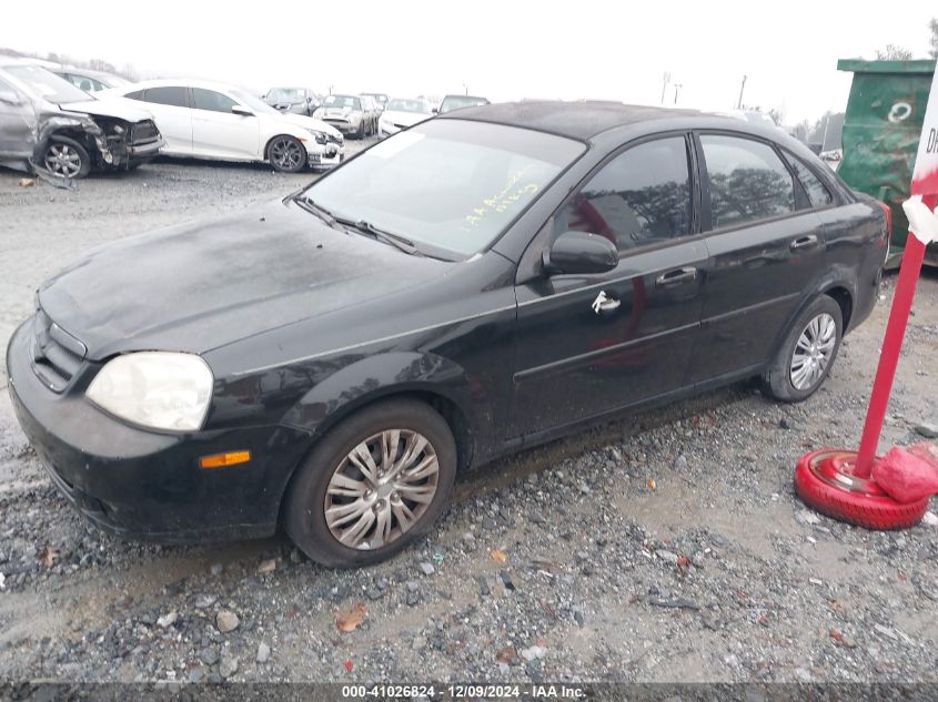 2007 Suzuki Forenza Convenience VIN: KL5JD56Z87K508376 Lot: 41026824