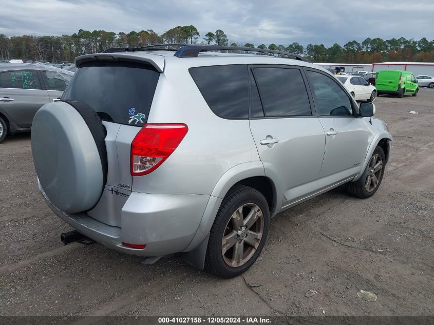 2008 Toyota Rav4 Sport V6 VIN: JTMBK32V986035173 Lot: 41027158