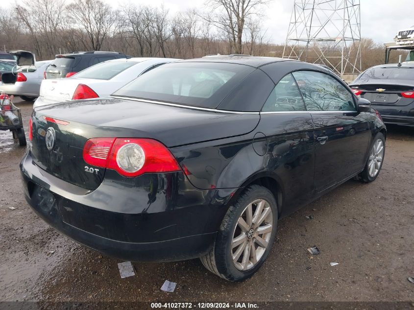 2009 Volkswagen Eos Komfort VIN: WVWBA71F49V019667 Lot: 41027372