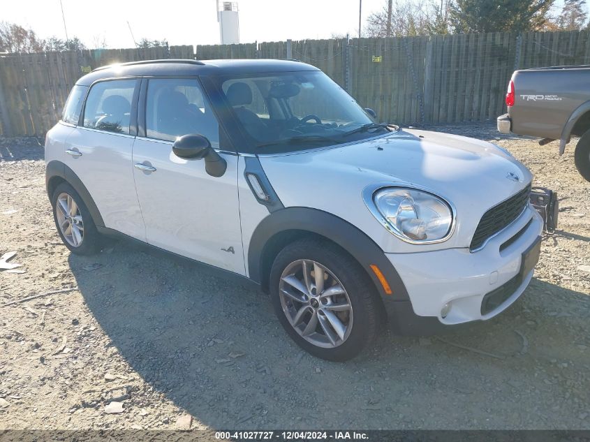 2014 Mini Countryman Cooper S VIN: WMWZC5C57EWP38396 Lot: 41027727