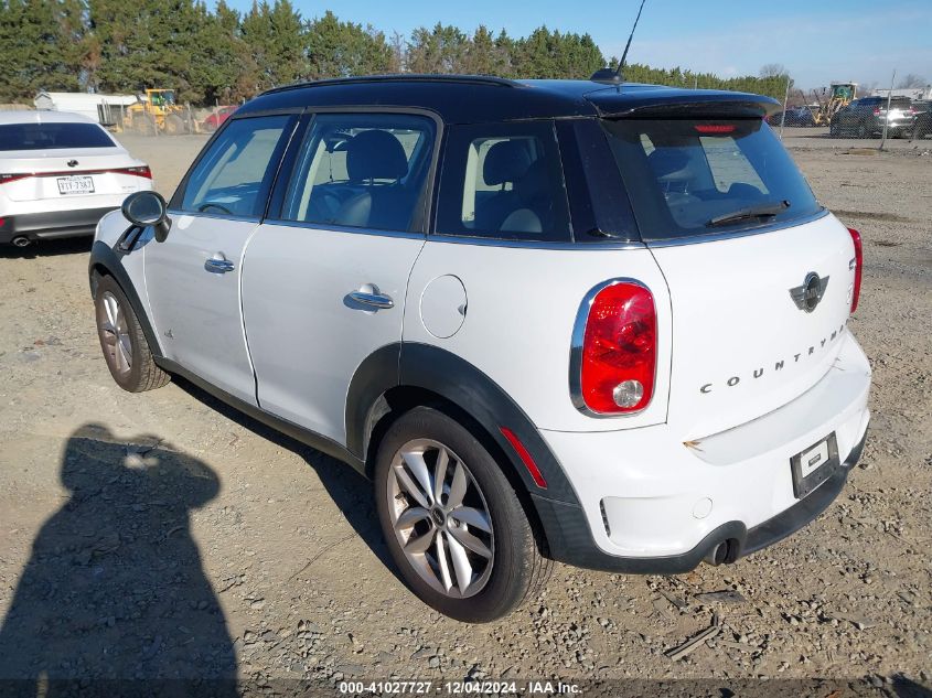 2014 Mini Countryman Cooper S VIN: WMWZC5C57EWP38396 Lot: 41027727