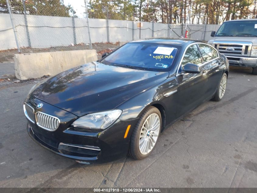 2014 BMW 650I Gran Coupe xDrive VIN: WBA6B4C57ED099111 Lot: 41027918