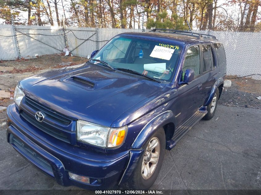 2002 Toyota 4Runner Sr5 V6 VIN: JT3HN86R120390526 Lot: 41027970