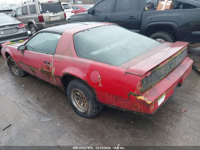 1984 Pontiac Firebird Trans Am VIN: 1G2AW87H7EN211479 Lot: 41027976