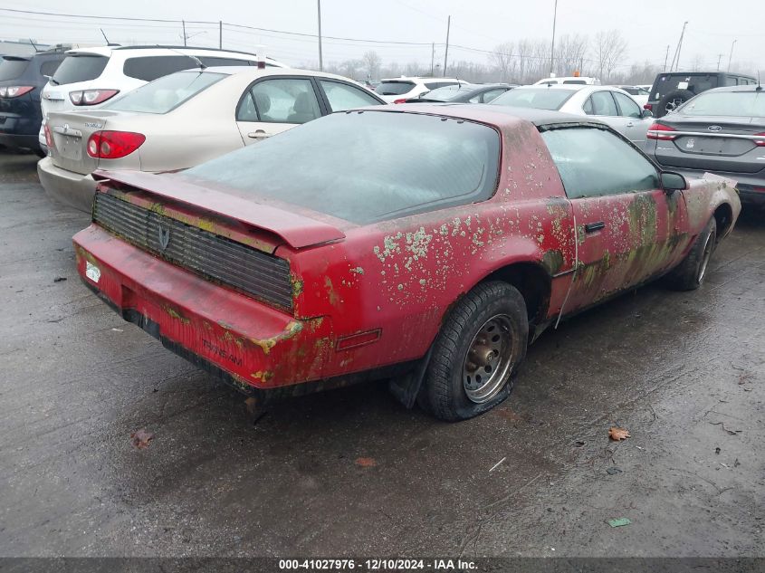 1984 Pontiac Firebird Trans Am VIN: 1G2AW87H7EN211479 Lot: 41027976