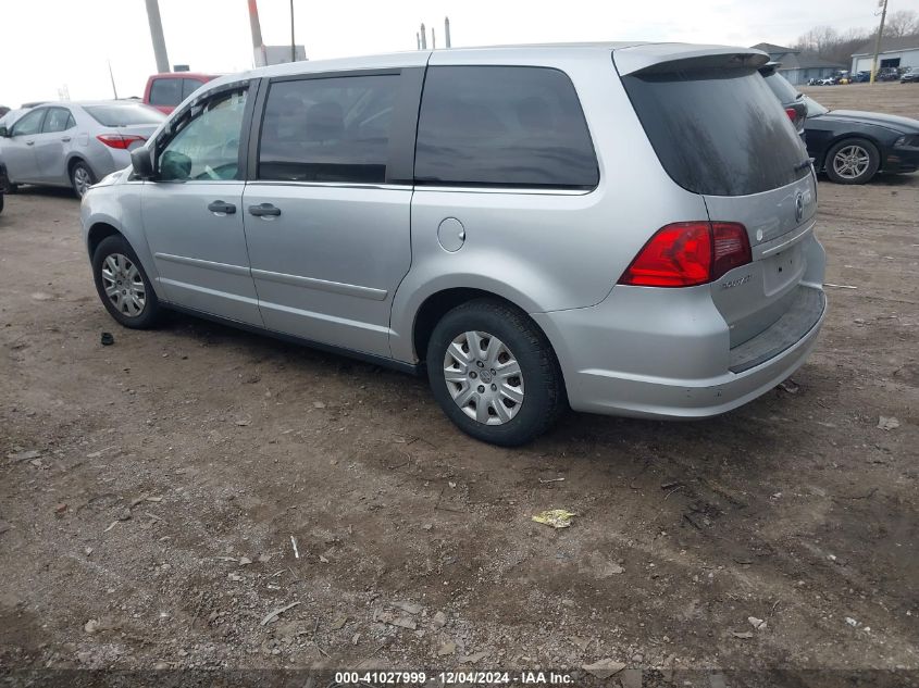 2011 Volkswagen Routan S VIN: 2V4RW4DG9BR717418 Lot: 41027999