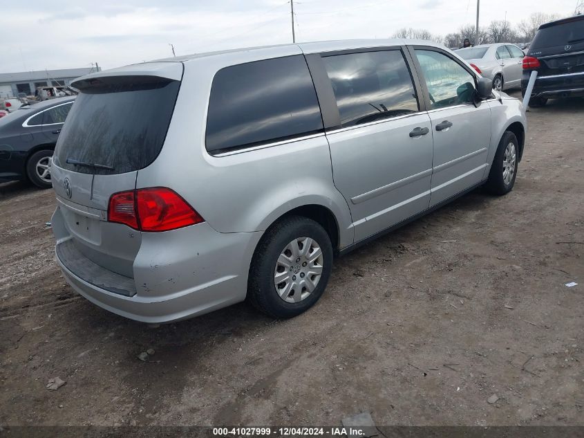 2011 Volkswagen Routan S VIN: 2V4RW4DG9BR717418 Lot: 41027999