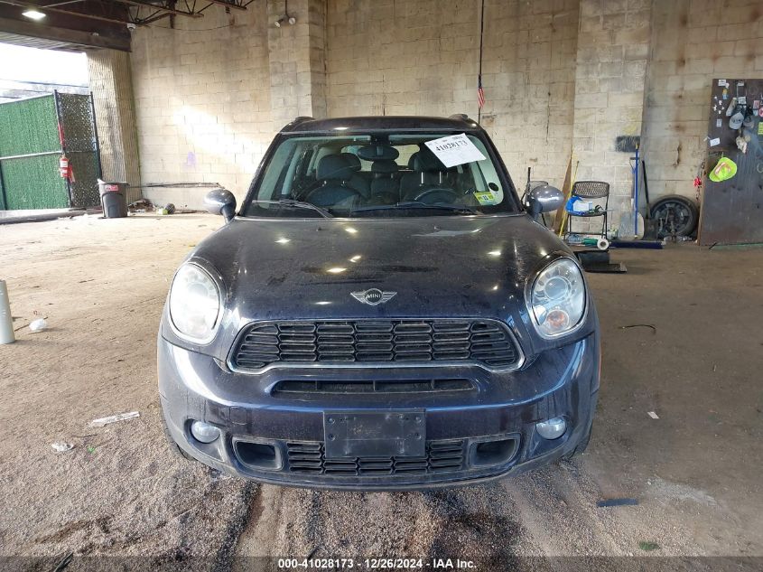 2012 Mini Cooper S Countryman VIN: WMWZC5C55CWM12495 Lot: 41028173