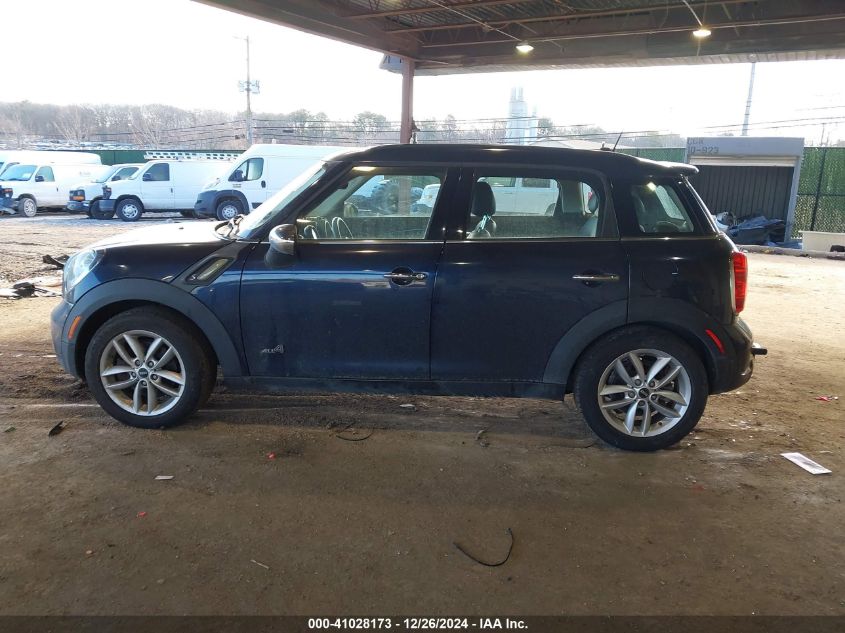 2012 Mini Cooper S Countryman VIN: WMWZC5C55CWM12495 Lot: 41028173