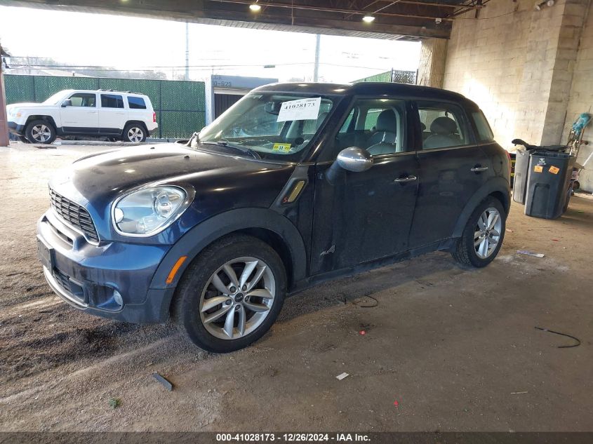 2012 Mini Cooper S Countryman VIN: WMWZC5C55CWM12495 Lot: 41028173