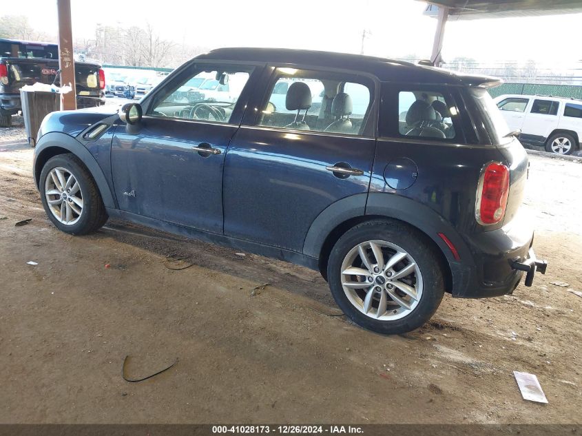 2012 Mini Cooper S Countryman VIN: WMWZC5C55CWM12495 Lot: 41028173