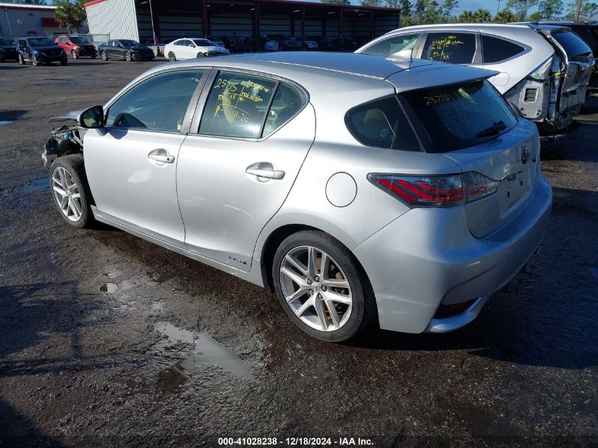 2016 Lexus Ct 200H VIN: JTHKD5BH3G2263738 Lot: 41028238