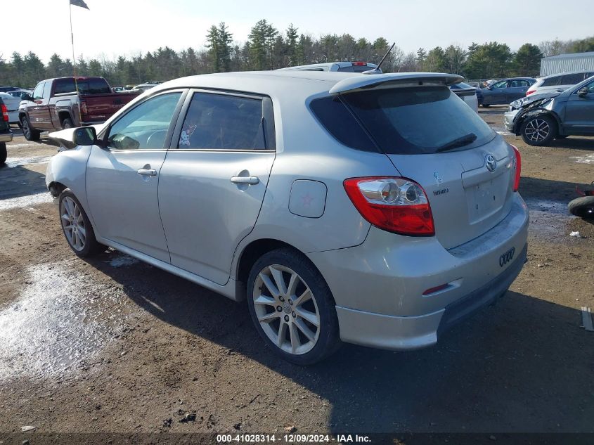 2009 Toyota Matrix Xrs VIN: 2T1GE40E79C001412 Lot: 41028314