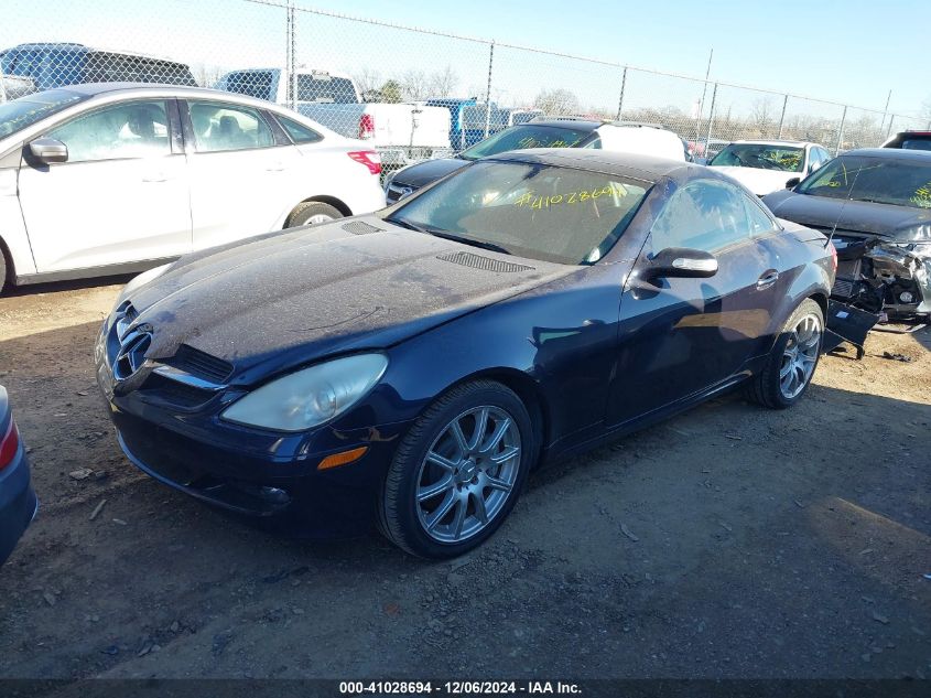 2005 Mercedes-Benz Slk 350 VIN: WDBWK56F65F046710 Lot: 41028694