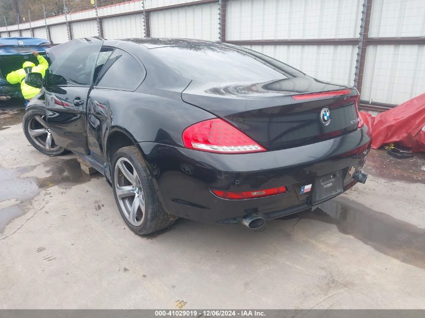 2010 BMW 650I VIN: WBAEA5C52ACV93607 Lot: 41029019