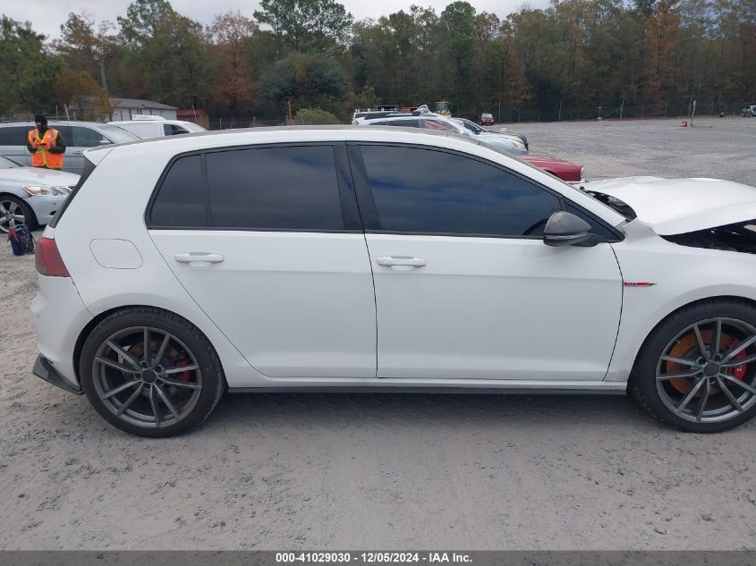 2016 Volkswagen Golf Gti Autobahn W/Performance Package 4-Door/S W/Performance Package 4-Door/Se W/Performance Package 4-Door VIN: 3VW547AU7GM067865 Lot: 41029030