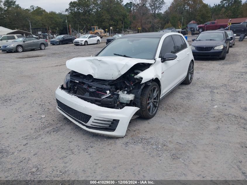 2016 Volkswagen Golf Gti Autobahn W/Performance Package 4-Door/S W/Performance Package 4-Door/Se W/Performance Package 4-Door VIN: 3VW547AU7GM067865 Lot: 41029030