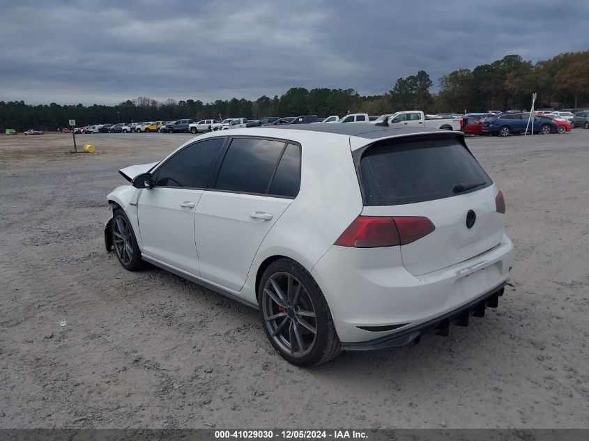 2016 Volkswagen Golf Gti Autobahn W/Performance Package 4-Door/S W/Performance Package 4-Door/Se W/Performance Package 4-Door VIN: 3VW547AU7GM067865 Lot: 41029030