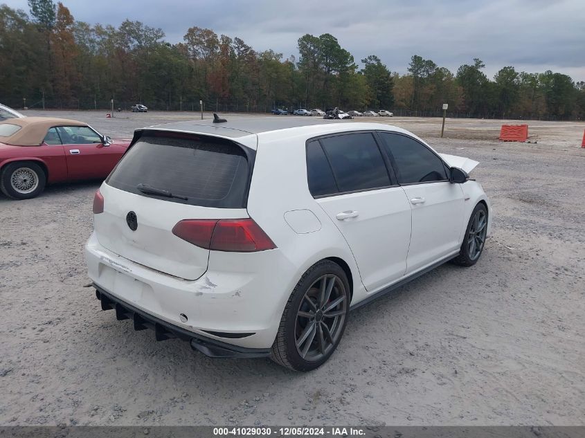 2016 Volkswagen Golf Gti Autobahn W/Performance Package 4-Door/S W/Performance Package 4-Door/Se W/Performance Package 4-Door VIN: 3VW547AU7GM067865 Lot: 41029030