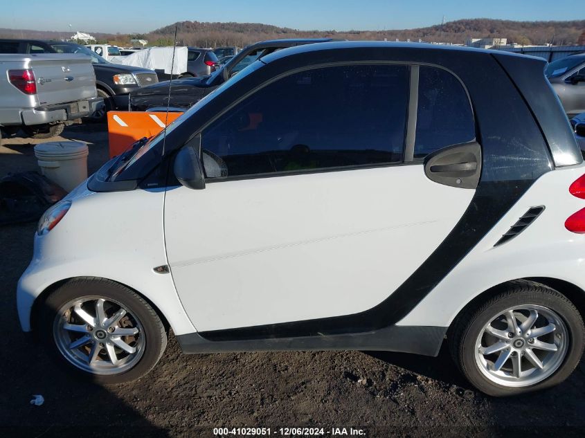 2009 Smart Fortwo Brabus/Passion/Pure VIN: WMEEJ31X99K292492 Lot: 41029051