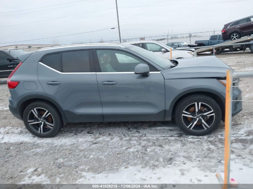 2023 Volvo Xc40 Plus Bright Theme VIN: YV4L12UE6P2047721 Lot: 41029215