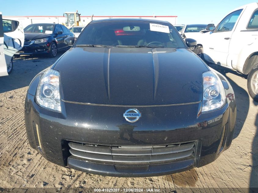 2006 Nissan 350Z Enthusiast VIN: JN1AZ34DX6M308368 Lot: 41029287